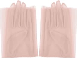 67 cm Lange Tule Handschoenen voor Bruiden - Elegante Doorschijnende Opera Handschoenen voor Bruiloft en Galafeesten — thumbnail 4