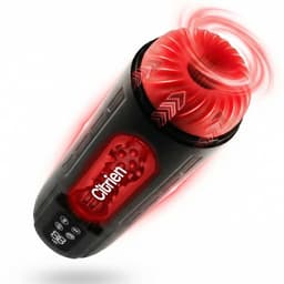 Citrien Lil' Sucker Blowjob Simulator met Stoot & Zuigstand, Vibratie & Warmtefunctie, Ultra Realistische Pocket Pussy & Masturbator voor man, de voorloper in Sex Toys voor Mannen met Gratis Glijmiddel — thumbnail 1