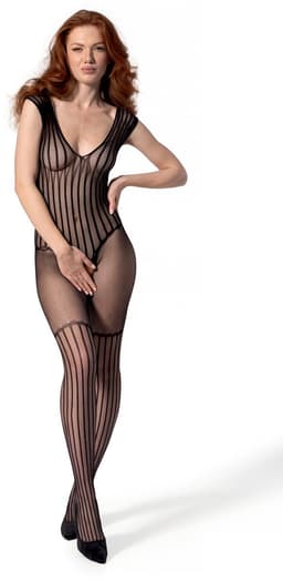 Passion - Bs 103 Bodystocking Black One Size — thumbnail 2
