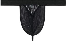 WOH heren microfiber G-string pure seduction zwart — thumbnail 2