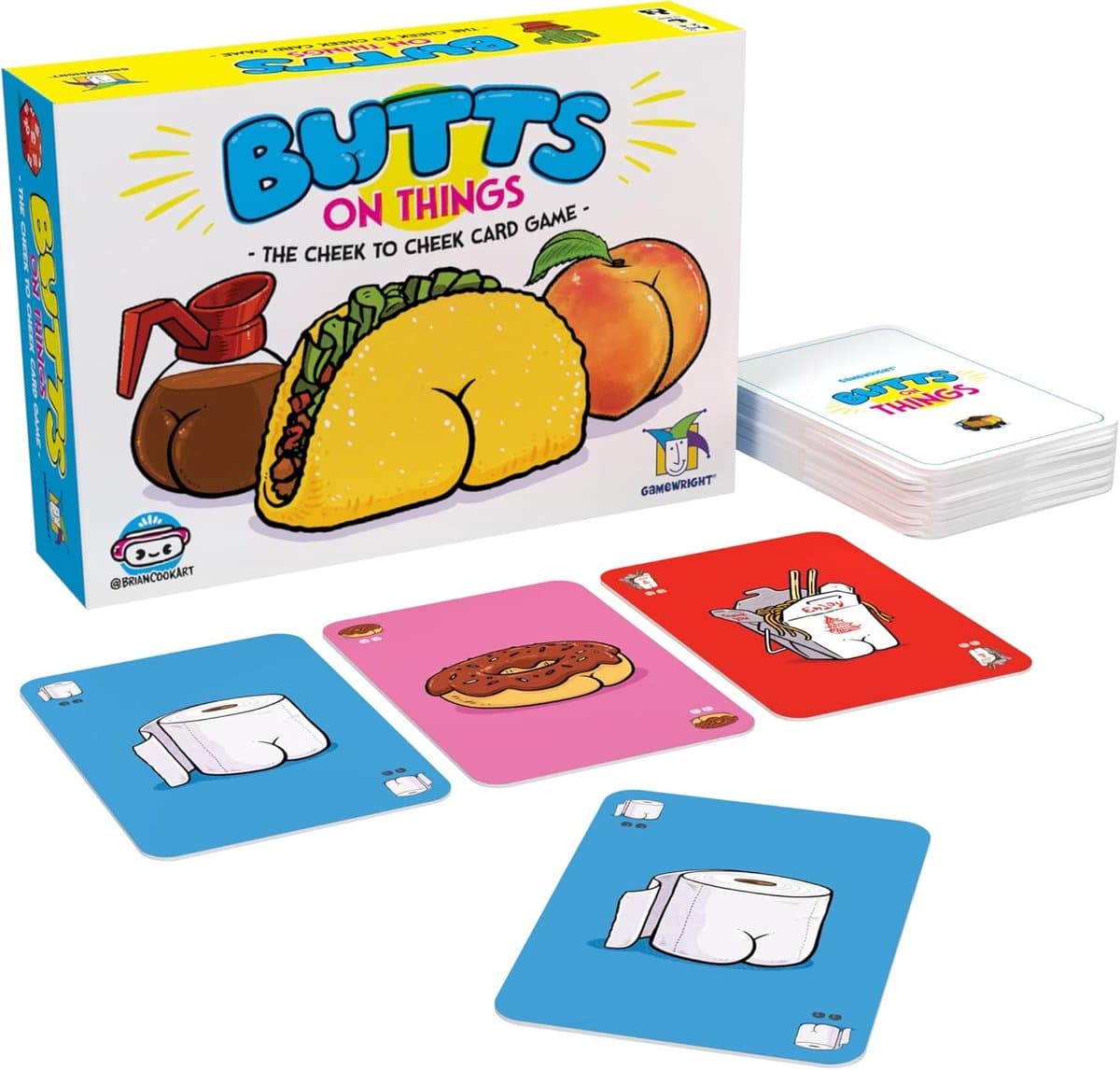 Hilarisch Familie kaartspel met Blije Kontjes voor Kinderen en Volwassenen — afbeelding 1