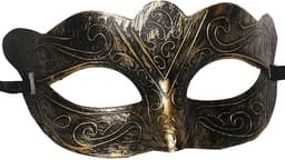 Maskers - Venetiaans oogmasker - Retro gouden masker - Masker gala - Gemaskerd bal masker - Feest masker - Dames en Heren - Carnaval en Halloween Verkleed Masker — thumbnail 1