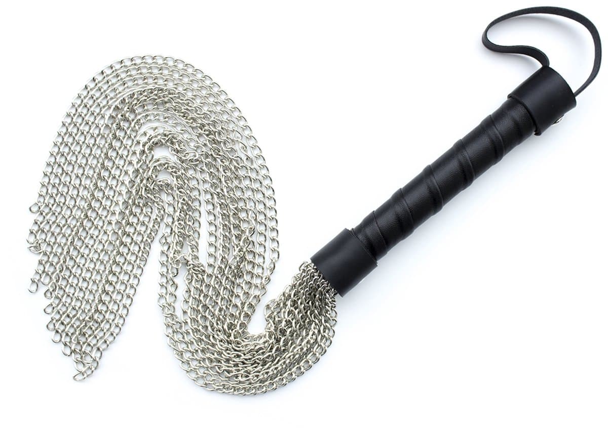 Smart Moves - Kettingen Flogger - 55 cm - Zwart/Zilver — afbeelding 1