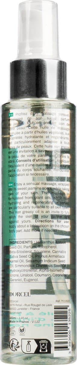 Dorcel - Plaisir - Brume De Hammam - Massageolie - 100 ml — thumbnail 2