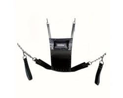 Sling de luxe, sex schommel, bdsm, dik hoogwaardig pu leer, sexmeubel, love swing.