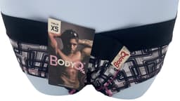 BodyQ Sexy Heren Boxershort – Zwart/Wit/Roze – Erotische Herenlingerie – Maat S — thumbnail 1