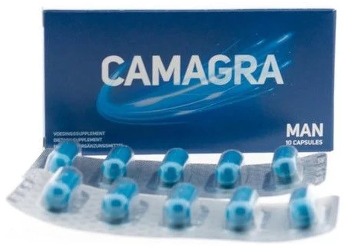 Camagra Man 20 caps - Oude Formule: Natuurlijke Erectiepillen voor Mannen - Krachtige Alternatieve Keuze voor Viagra & Kamagra - Potente Erectiepillen - Forte - Libido Extreme Performance — afbeelding 1