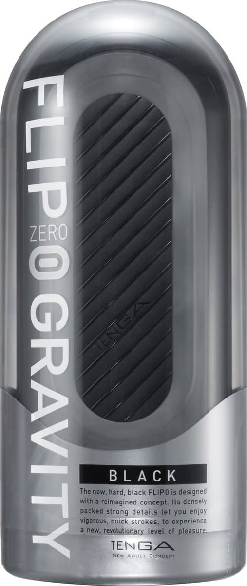Tenga - Flip Zero (0) Gravity Black - Masturbator — afbeelding 1