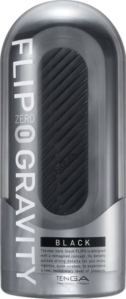 Tenga - Flip Zero (0) Gravity Black - Masturbator — thumbnail 1