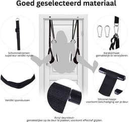 CLGP® Sex Schommel Volwassenen - Sex Stoel - Sex Toys voor Koppels - Zwart — thumbnail 3