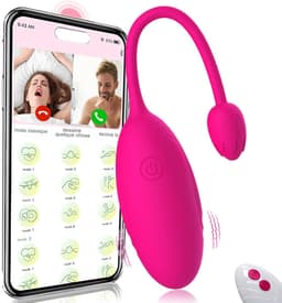 Lzwintrading - Vibrators voor Vrouwen met App Control en Afstandsbediening - Sex Toys voor Vrouwen Koppels - G Spot Bullet Vibrator met 9 Vibratie Standen- Clitoris Stimulator - Dildo Vibrator Realistisch - Seksspeeltjes - Erotiek - Vibrerend Ei — thumbnail 1