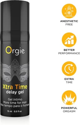Orgie - Xtra Time - Delay Gel for Men — thumbnail 1