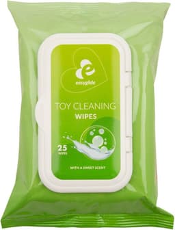 EasyGlide Toy Cleaning Doekjes - 25 doekjes - reinigingsdoekjes - toy cleaner - toycleaners - toy cleaner sextoys - toy reiniger - schoonmaakmiddelen - schoonmaak — thumbnail 5