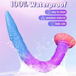 Monsterdildo - Glow-in-the-Dark Dildo - Dragon Siliconen Anaal Dildo - Extra Lange Dildo - Extreme Anaal Dildo - De Anaal Dildo Voor Ongeëvenaarde Sensaties en Intense Bevrediging — thumbnail 3