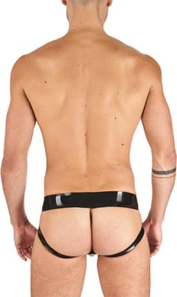 Mister b rubber jock strap black medium — thumbnail 2