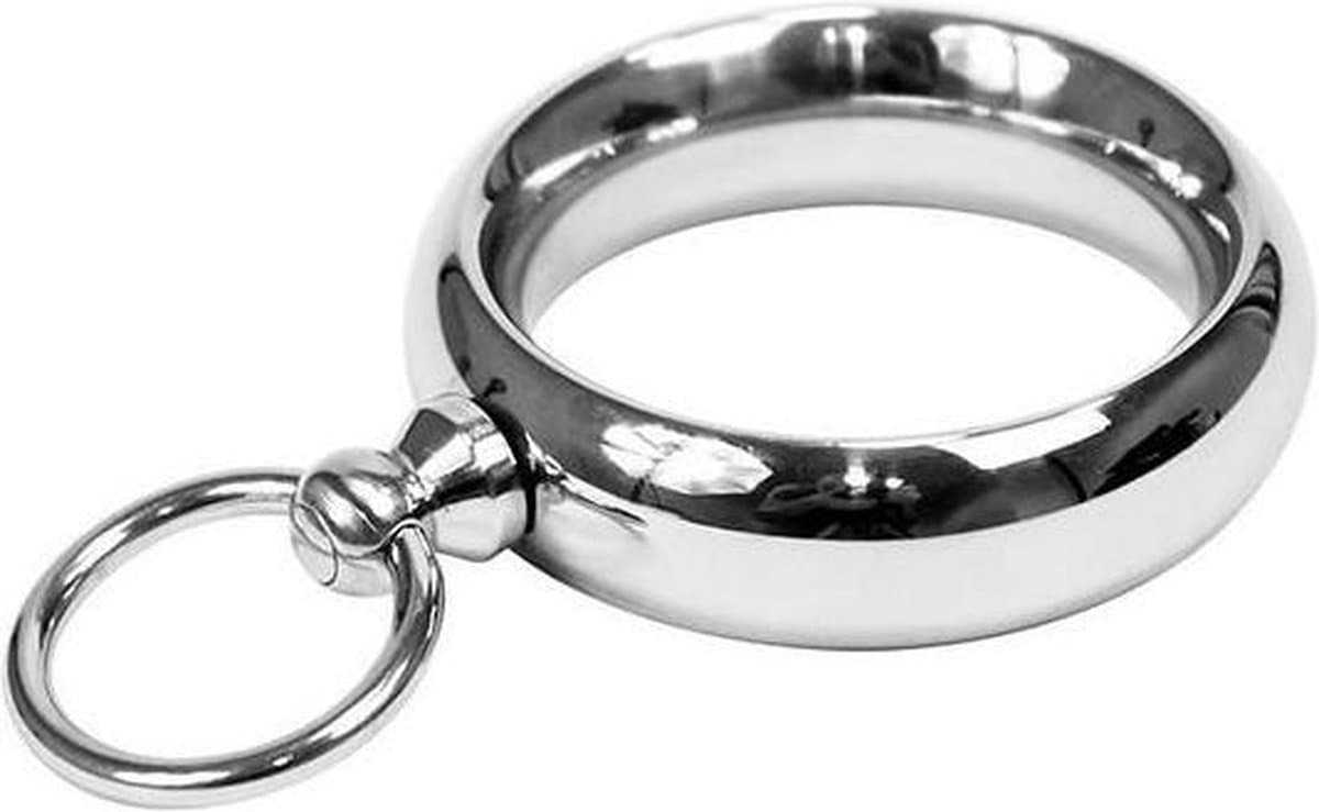 Rimba - Donut Cockring - Met klein ringetje voor ketting of gewicht 55 mm — afbeelding 1