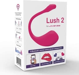 Lovense - Lush 2.0 - Draagbare Vibrator - Vibrerend Ei - Appgestuurd Luxe Vibratie Eitje - Sex Toys voor Vrouwen - Vibrators voor Vrouwen - Sex Toys voor Koppels - Roze — thumbnail 4