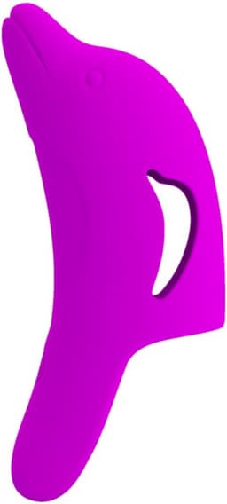 Pretty Love - Delphini - Vinger Vibrator - Roze - Siliconen - USB Oplaadbaar - 10 standen — thumbnail 2