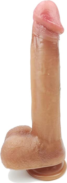 Big Danny - Elektrische Dildo - Groot - Realistisch - Warmtefunctie - Vibratie - Stoten - Sterke zuignap — thumbnail 5