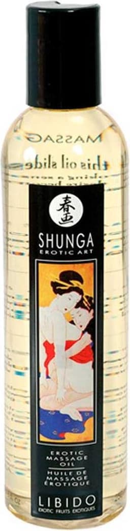 Shunga - Massageolie - Libido Exotic Fruits - 240 ml — thumbnail 4