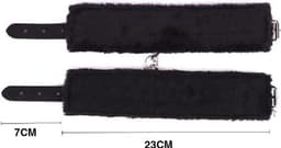 Jumada's - SM Bondage Sex Oogmasker: Erotische Lederen Masqueradespeeltjes voor Volwassenen met Handboeien, Blinddoek en Zwarte Oogmaskers — thumbnail 4