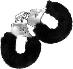 Fluffy metalen handboeien — thumbnail 3
