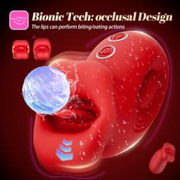 Tongvibrator - Clitoris Zuiger - Vibrator - Bef Vibrator - Clitoris Stimulator - Sex Toys voor vrouwen - 10 standen - Siliconen - Cadeau - Voor haar- Voor hem - Sex speeltje — thumbnail 4