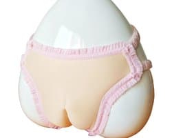 Verborgen Gaff Slip - Crossdresser Ondergoed - Dagelijkse Draag - Ergonomisch Ontwerp - 50 Grams - Natuurlijk