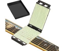 Snaar Reiniger - Instrumenten Onderhoud - Muziek Maken - Beschermt Houten Toetsen - 11 x 6.5 cm - Zwart