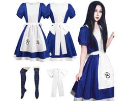 Dailygoods- Maid Dress - Cosplay Kostuum - Dienstmeisjesjurk - Halloween/Carnaval Kostuum - Gaming Kostuum - 6 Maten beschikbaar