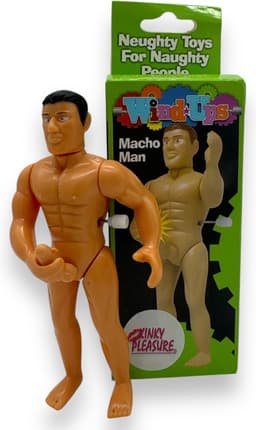Wind-Up Macho Man – Het Ultieme Cadeau voor een Lachbui — thumbnail 1