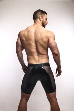 SUKREW Wet Look Sprint - MAAT XL - Heren Ondergoed - Boxershort voor Man - Mannen Boxershort — thumbnail 3