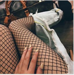 Europese en Amerikaanse haak onbreekbare sexy kousen panty's bodemsokken antislip charmante verleiding visnetkousen — thumbnail 1