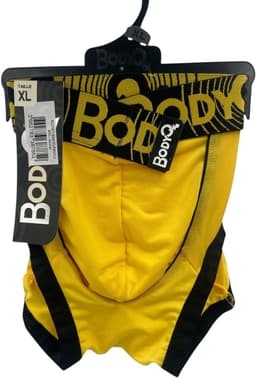 BodyQ Sexy Heren Boxershort – Geel/Zwart – Erotische Herenlingerie – Maat S — thumbnail 2