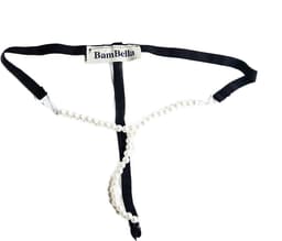 BamBella ® - String Kruisloos - One size - Sexy Zwart Erotische onderbroek dames — thumbnail 3
