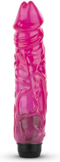 Jelly Supreme - Realistische Vibrator - Roze/Glitters — thumbnail 1