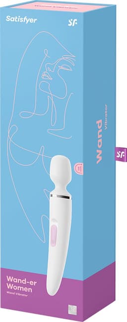 Satisfyer Partner Wand-er Woman purple - Gold 34cm, 1-pak (1 x 300 g) paars — thumbnail 4