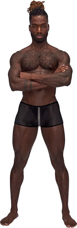 Male Power Mini Short - L black XL — thumbnail 1