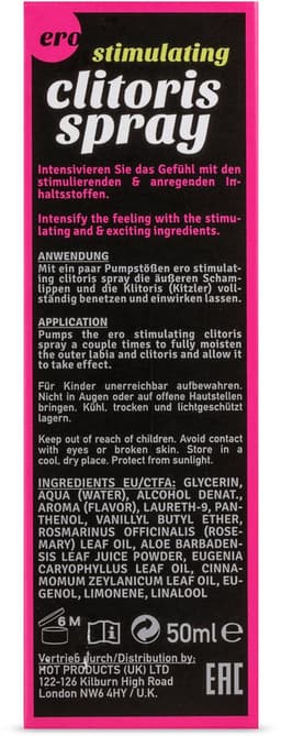 Hot-Clitoris Spray Stimulating 50Ml-Creams&lotions&sprays — thumbnail 3