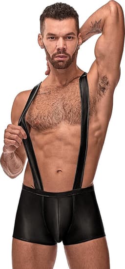 Male Power Boxershort met Bretells - S/M black L/XL — thumbnail 1