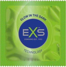 EXS Glow in the Dark lichtgevende condooms 100 stuks (grootverpakking) — thumbnail 2
