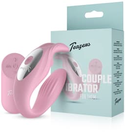 Teazers – Bunny Couple Vibrator met afstandsbediening – Roze — thumbnail 4