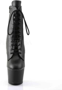 Pleaser - ADORE-1020 Plateau Laarzen, Paaldans schoenen - Paaldans schoenen - 37 Shoes - Zwart — thumbnail 2