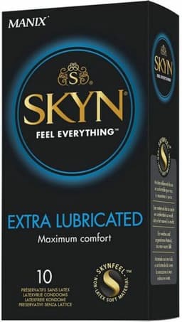 Skyn Extra Lubricated Latexvrije condooms 10 stuks — thumbnail 2