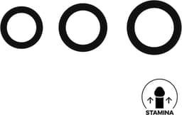 Erovibes - Cockring - Penisring - Cockringen - Siliconen - 3 Stuks — thumbnail 2