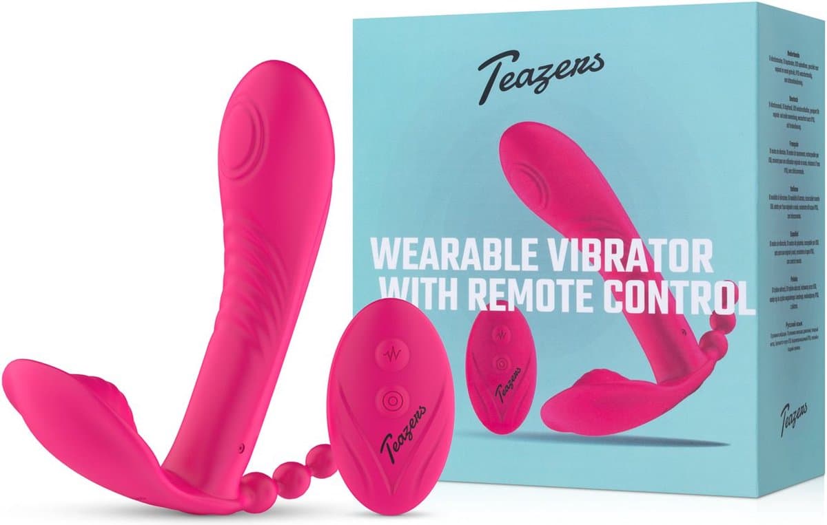 Teazers - Draagbare G-Spot Vibrator met Afstandsbediening - Vibrators voor Vrouwen - Sex Toys voor Vrouwen - Vibrators - Dildo’s - Roze — afbeelding 1