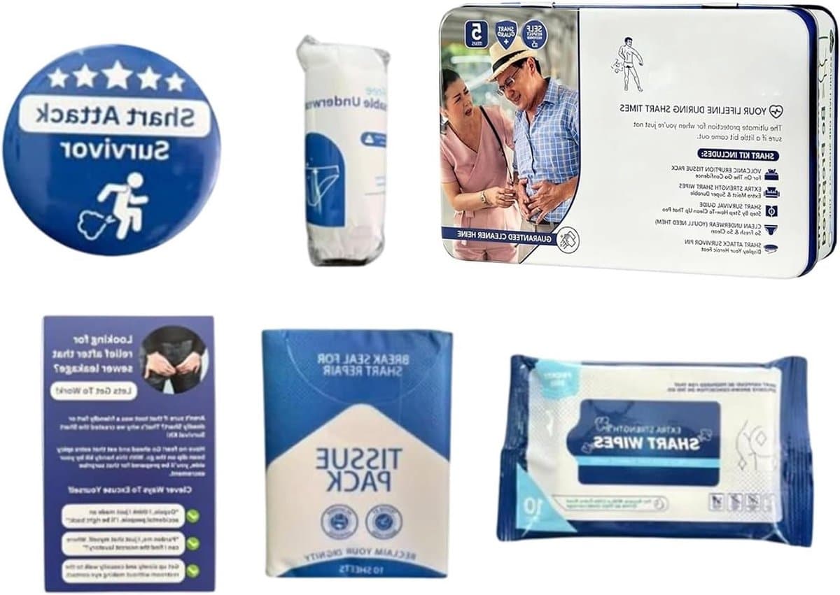 Fantasie Survival Set - Grappige Geschenkdoos - Feestelijke Humor - Hilarische Verrassing - 14.5 cm - Niet gespecificeerd — afbeelding 1