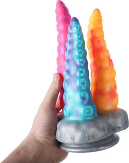 Banoch | Dildo "Mountain of Dildo's"| siliconen met zuignap | fantasy tentacle monster — thumbnail 4