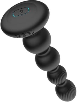 Nexus Tornado Anaal Plug Large - Roterend en Vibrerend - Geribbelde Schacht - 27 Combinaties - 3 Rotatiestanden - 6 Stimulatiemodi - IPX7 Waterdicht - 100% Siliconen - USB-oplaadbaar - Draadloze Afstandsbediening - 1 Uur Gebruikstijd — thumbnail 4