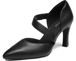 Dames Hoge Hakken Gepointeerde Teen Pumps voor Werk, Kantoor, Bruiloft en Dansen